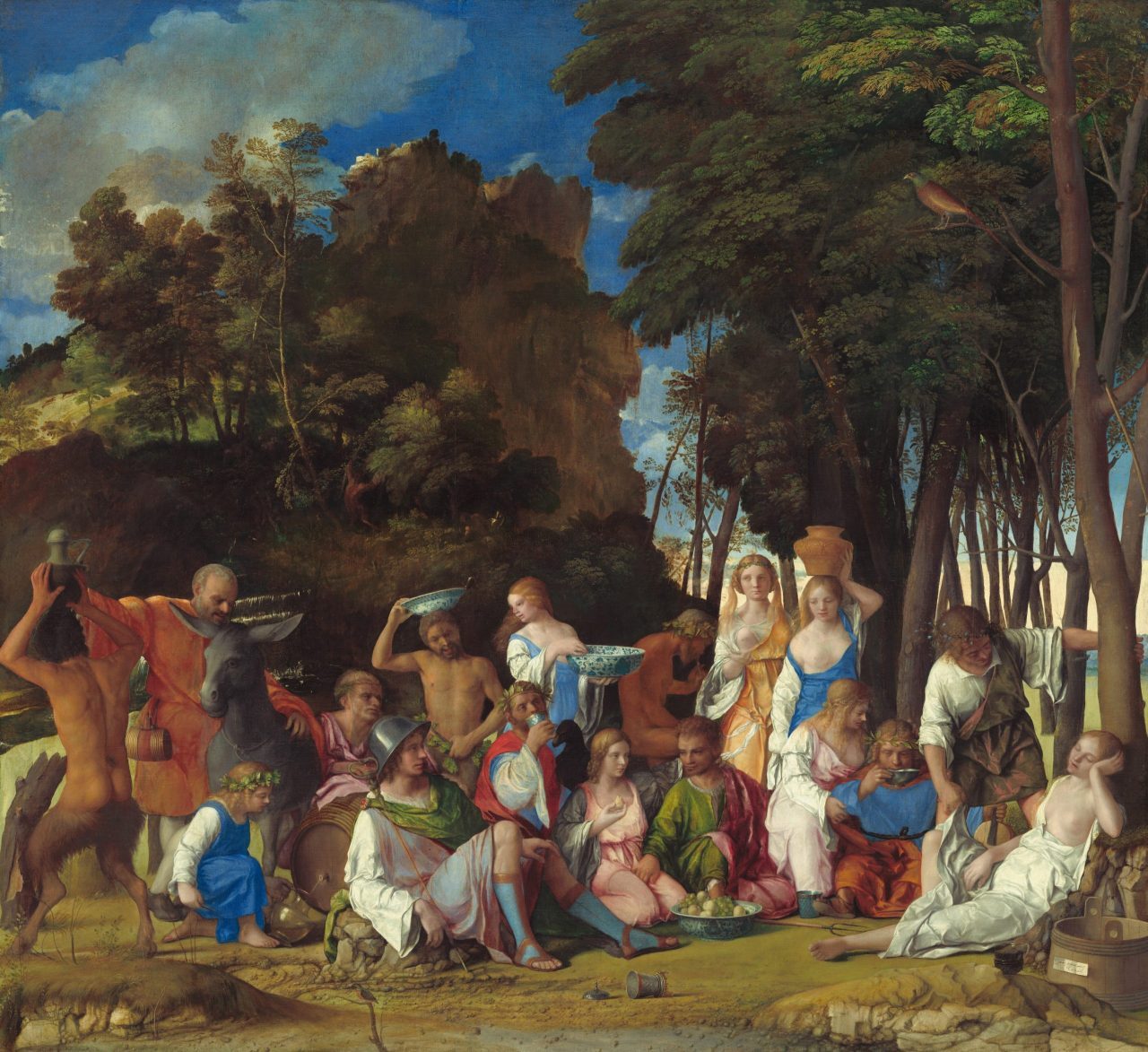 Giovanni Bellini and Titian, The Feast of Gods, National Gallery of Art, Washington D.C.