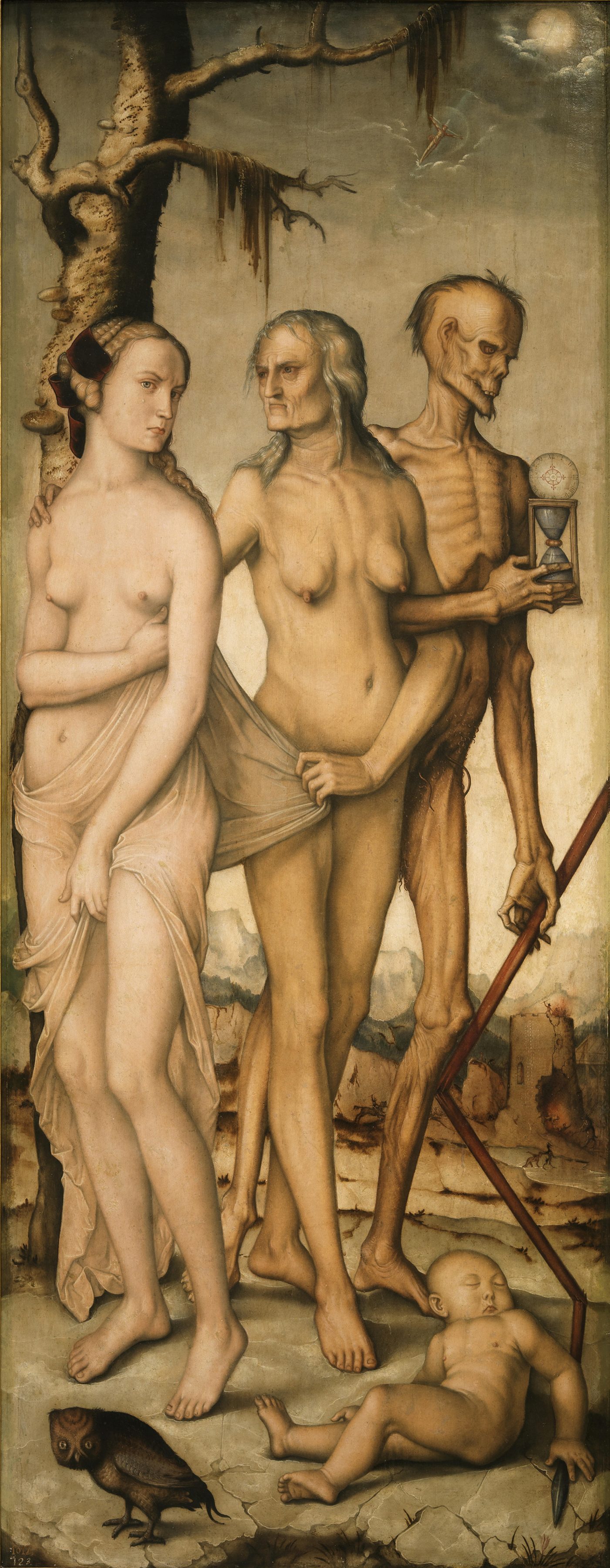 Hans Baldung Grien, The Ages of Woman and Death, 1541-44, Museo del Prado, Madrid