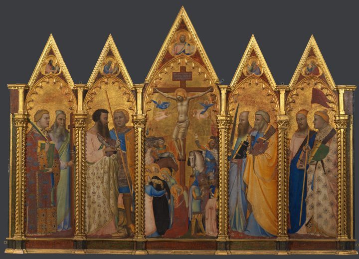 The Crucifixion with Saints Polyptych | Nicholas Hall