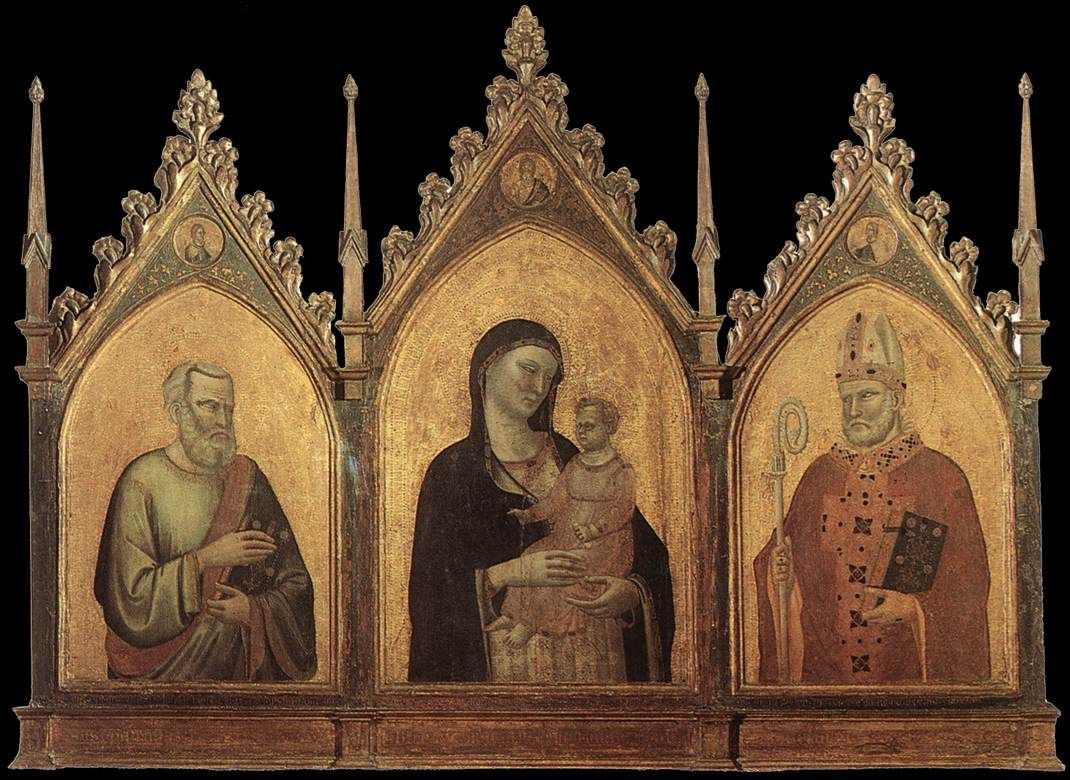 Bernardo Daddi_Uffizi triptych low res
