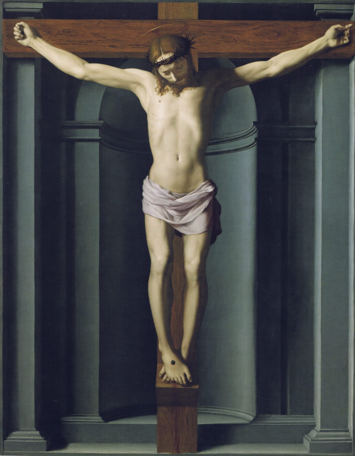 Bronzino, Christ on the Cross, Musée des Beaux-Arts, Nice recent discovery Crucifixion French provincial museum bronzino