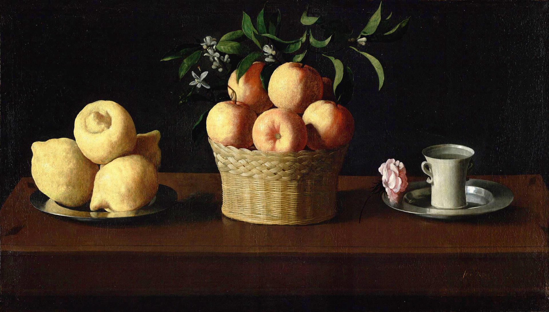 Still Life with Lemons, Oranges and a Rose Nicholas Hall