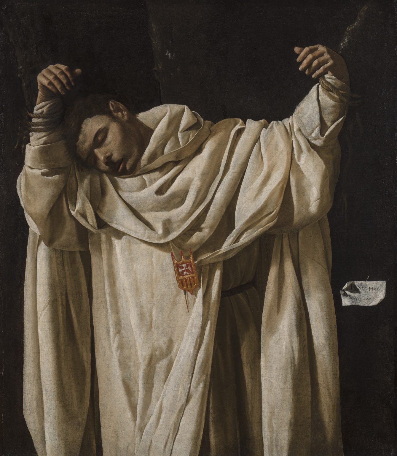 Francisco de Zurbarán_Saint Serapion, Wadsworth Atheneum, Hartford