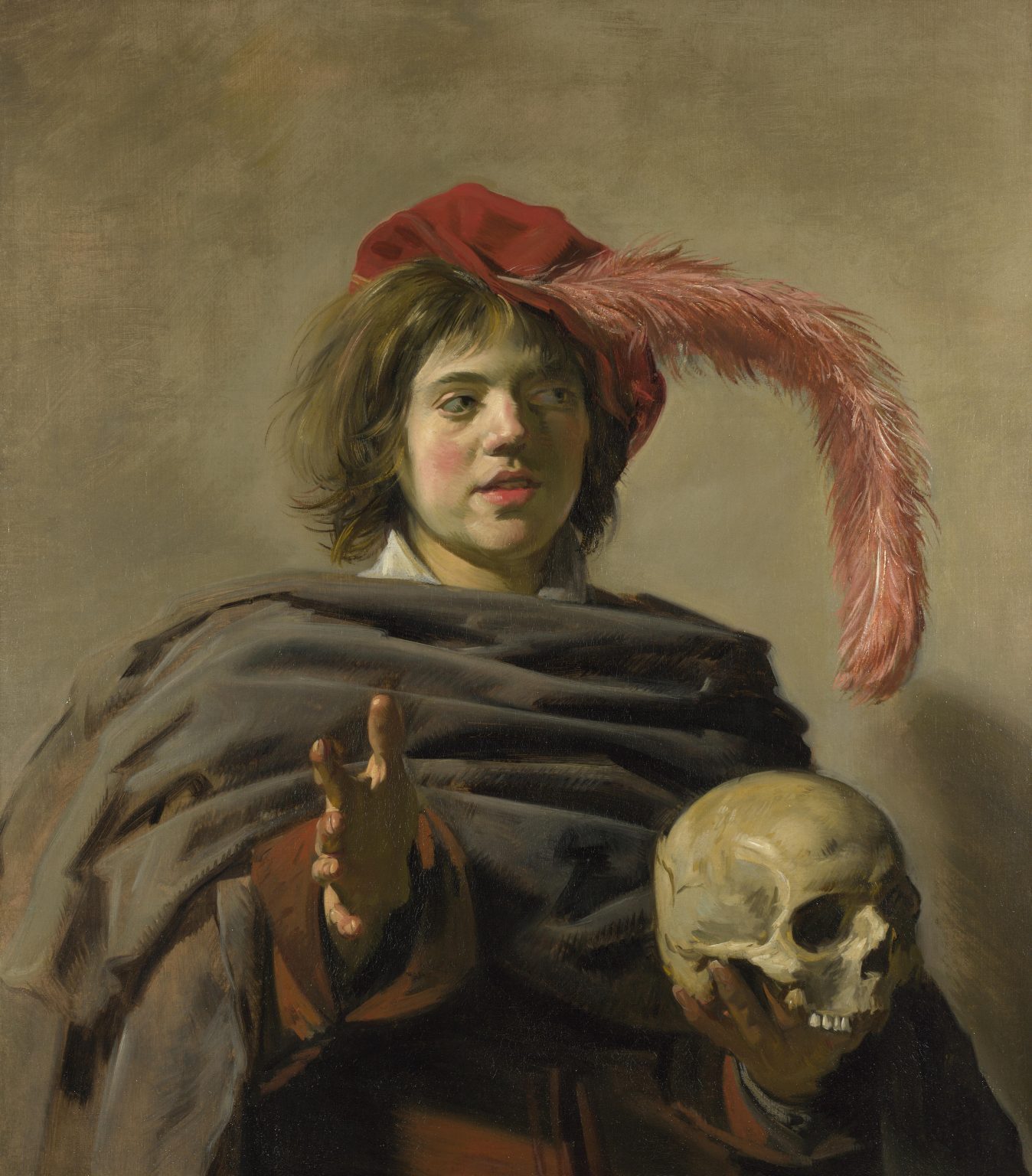 Frans Hals_Young Man with a Scull Vanitas_National Gallery London