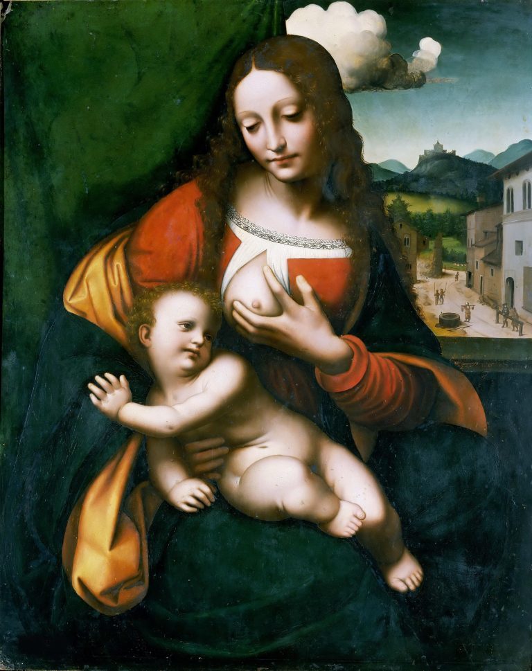 The Madonna Suckling the Infant Christ | Nicholas Hall