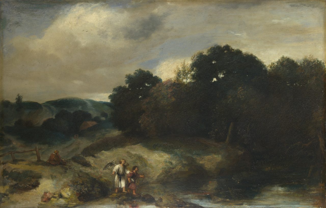 Jan Lievens_Landscape with Tobias and the Angel_National Gallery London