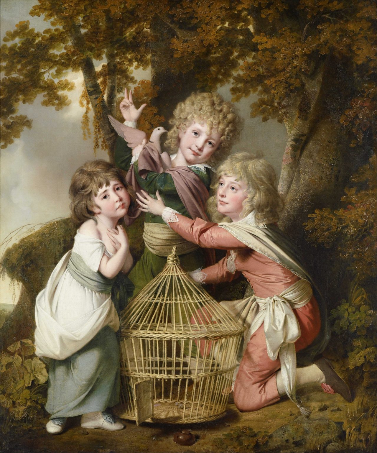 Joseph Wright of Derby, The Synnot Children © National Gallery of Victoria, Melbourne