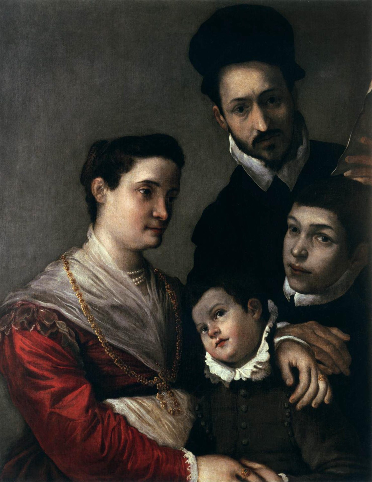 Lodovico Carracci_Portrait of the Tacconi Family, ca. 1590_Pinacoteca Nazionale, Bologna © The Picture Art Collection / Alamy Stock Photo