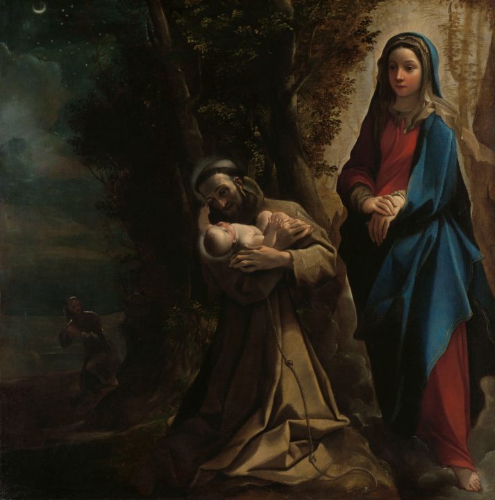 SAN FRANCIS、UNTITLED、海外版超希少レゾネ、新品高級額装付 The Vision of Saint Francis of Assisi | Nicholas Hall