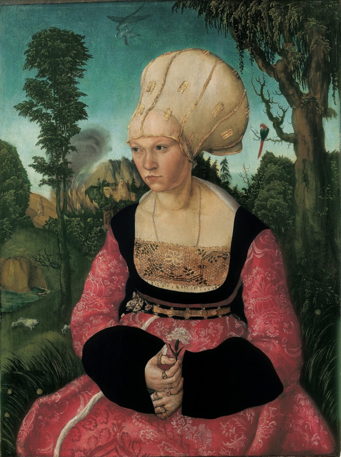 Lucas Cranach the Elder, Anna Cuspinian, Sammlung Oskar Reinhart, Winterthur