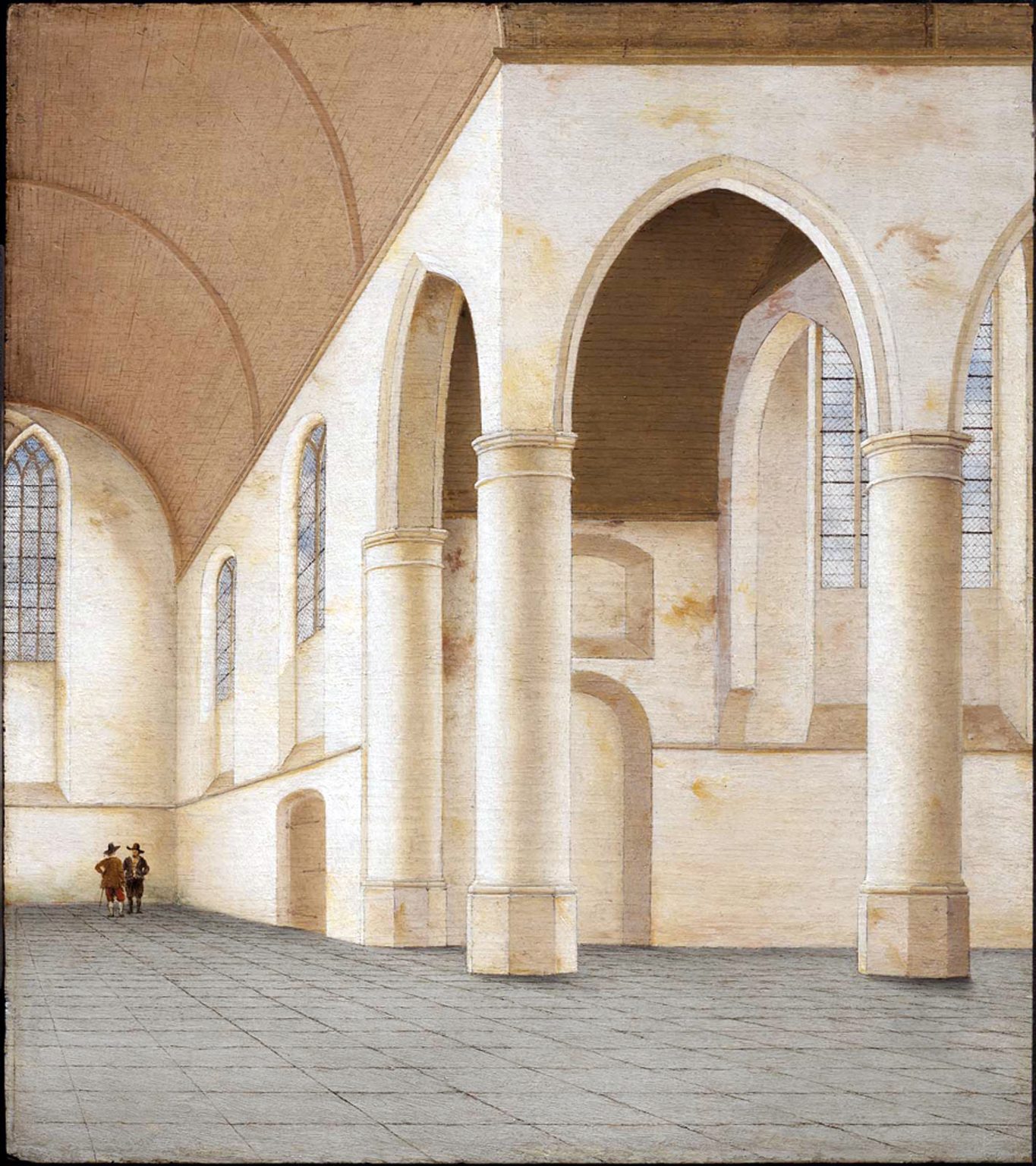 Pieter Saenredam_Church of Saint Odulphus, Assendelft, 1655_Museum of Fine Arts, Boston