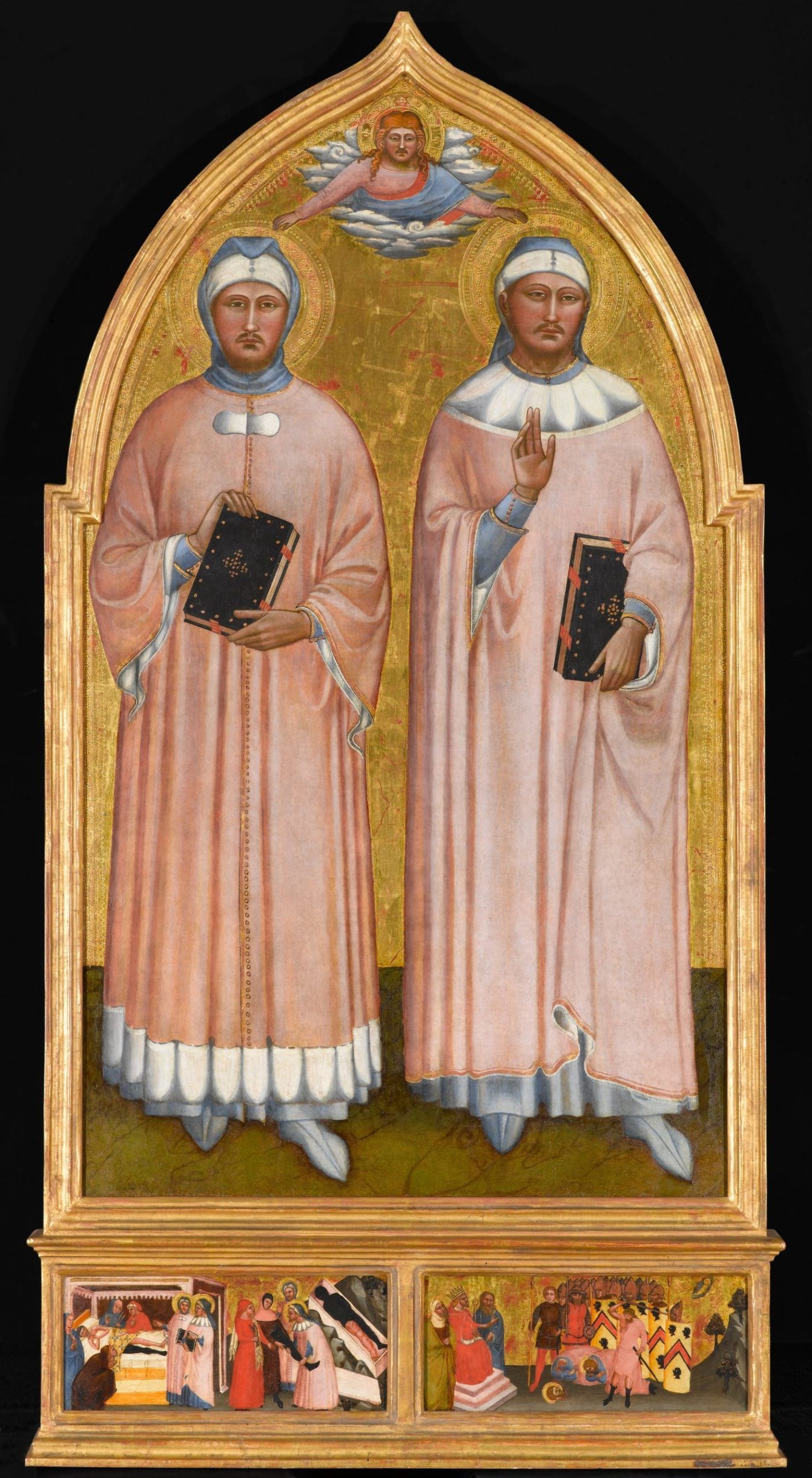 Matteo di Pacino_Master of the Rinuccini Chapel_Saint Cosmas and Saint Damian_North Carolina Museum of Art Raleigh Kress