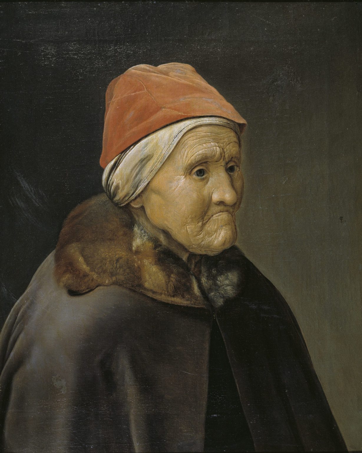 Monogrammist I.S._An Old Woman, ca. 1645_Nationalmuseum, Stockholm