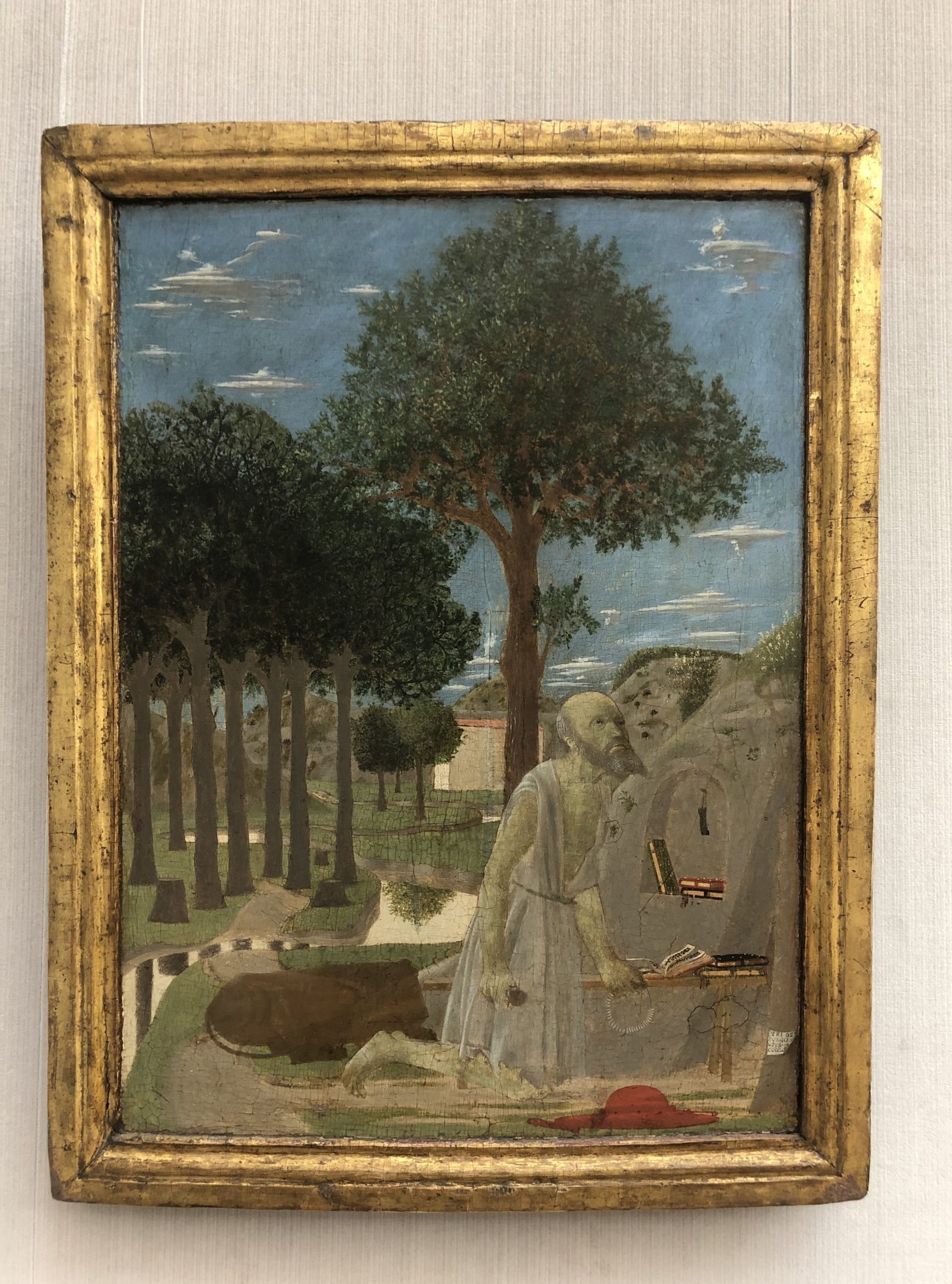 Piero della Francesca_Saint Jerome Gerolamo_Gemäldegalerie Berlin