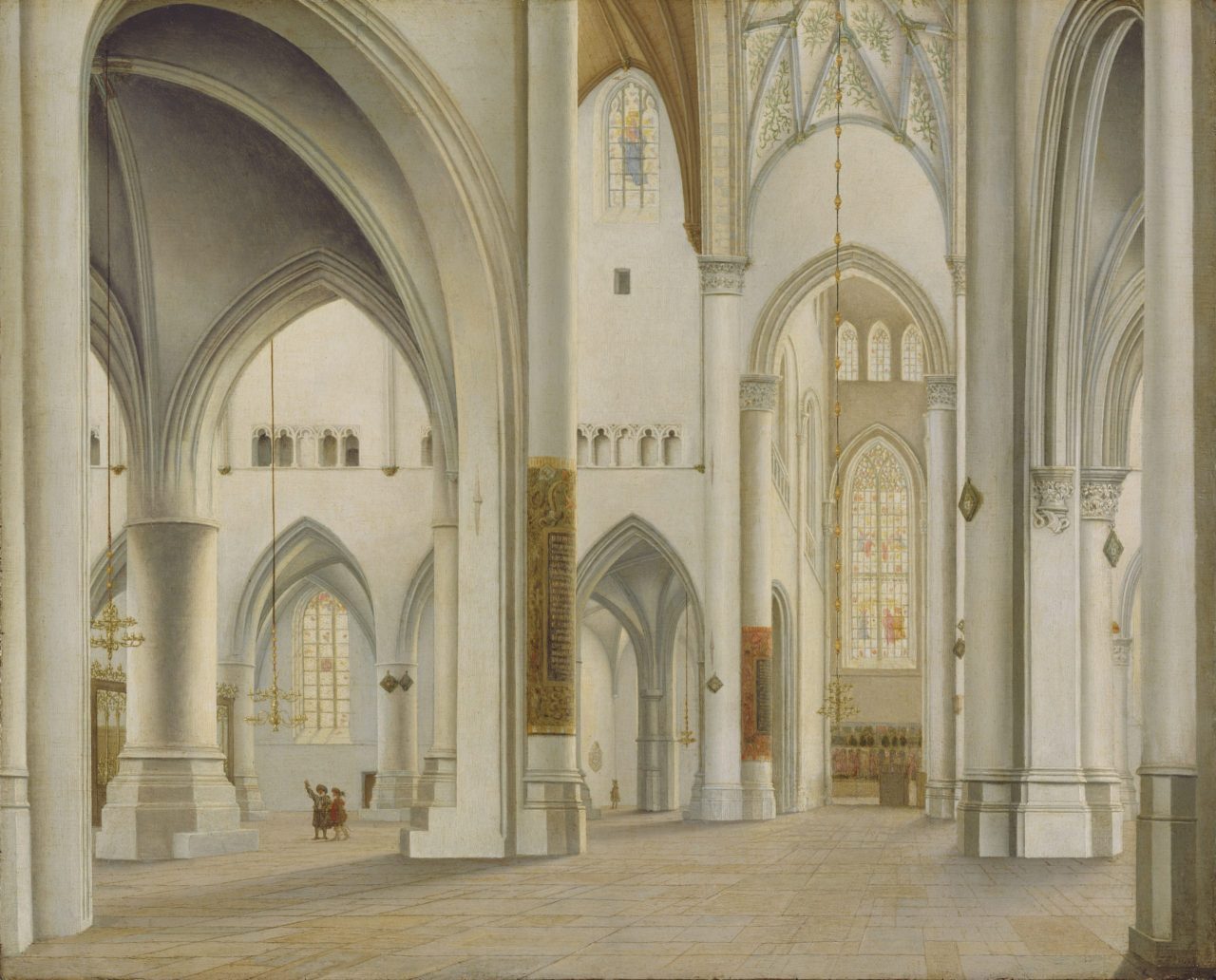 Pieter Saenredam_Interior of Saint Bavo, Haarlem, 1628_J. Paul Getty Museum, Los Angeles