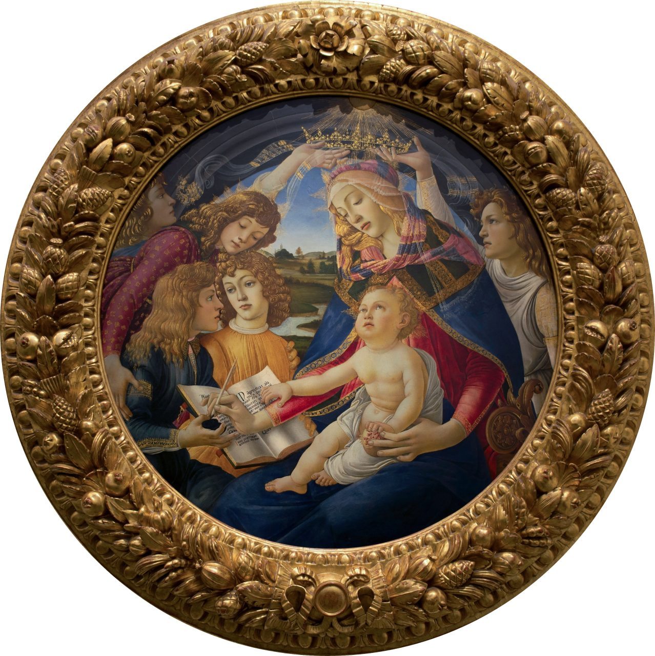 Sandro Botticelli_Madonna of the Magnificat_Uffizi Firenze Florence