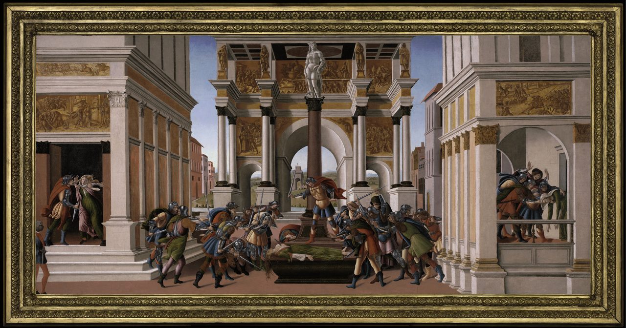 Sandro Botticelli_The Story of Lucretia, Isabella Stewart Gardener Museum, Boston