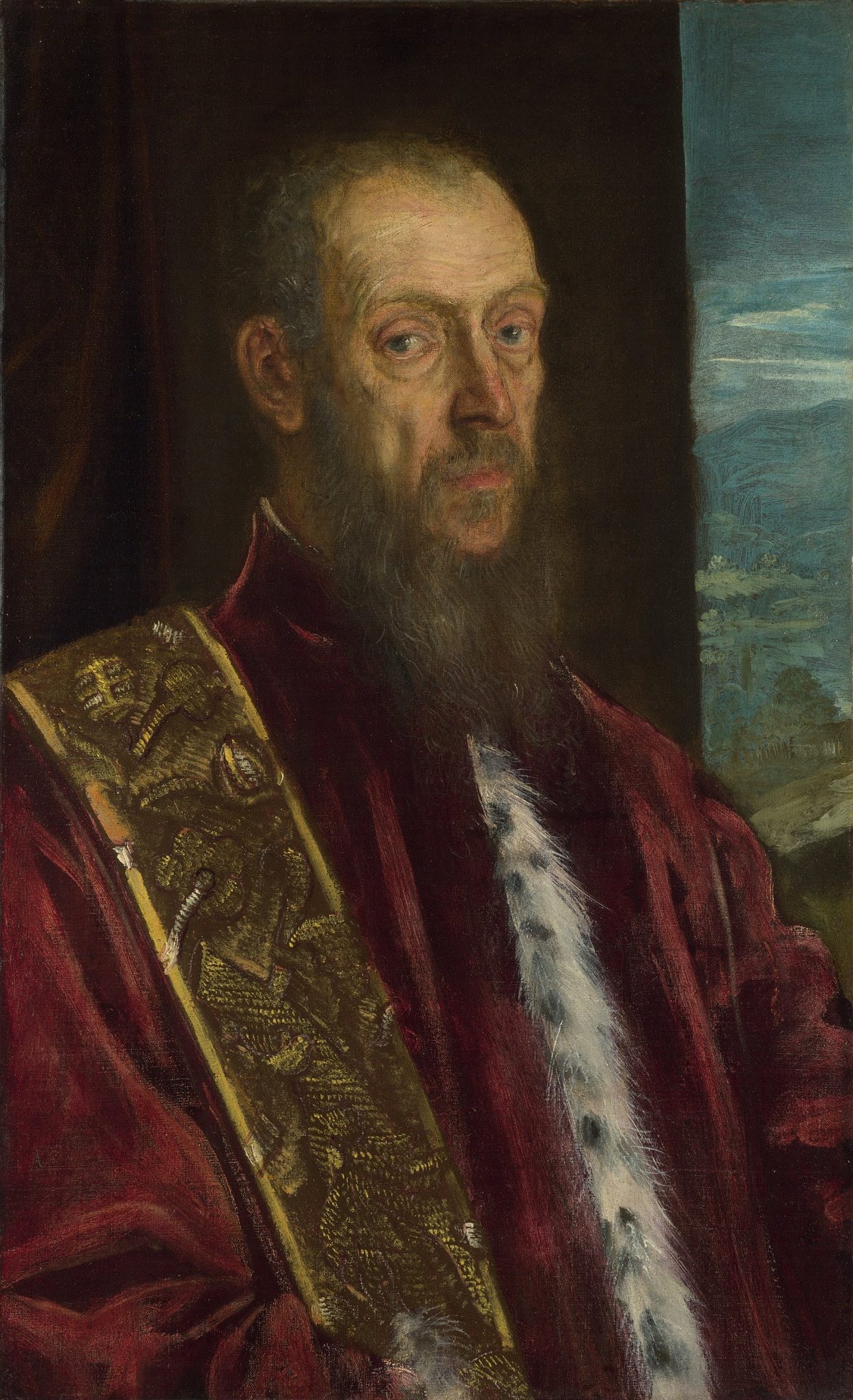Tintoretto, Portrait of Vincenzo Morosini, ca. 1575-80, The National Gallery, London