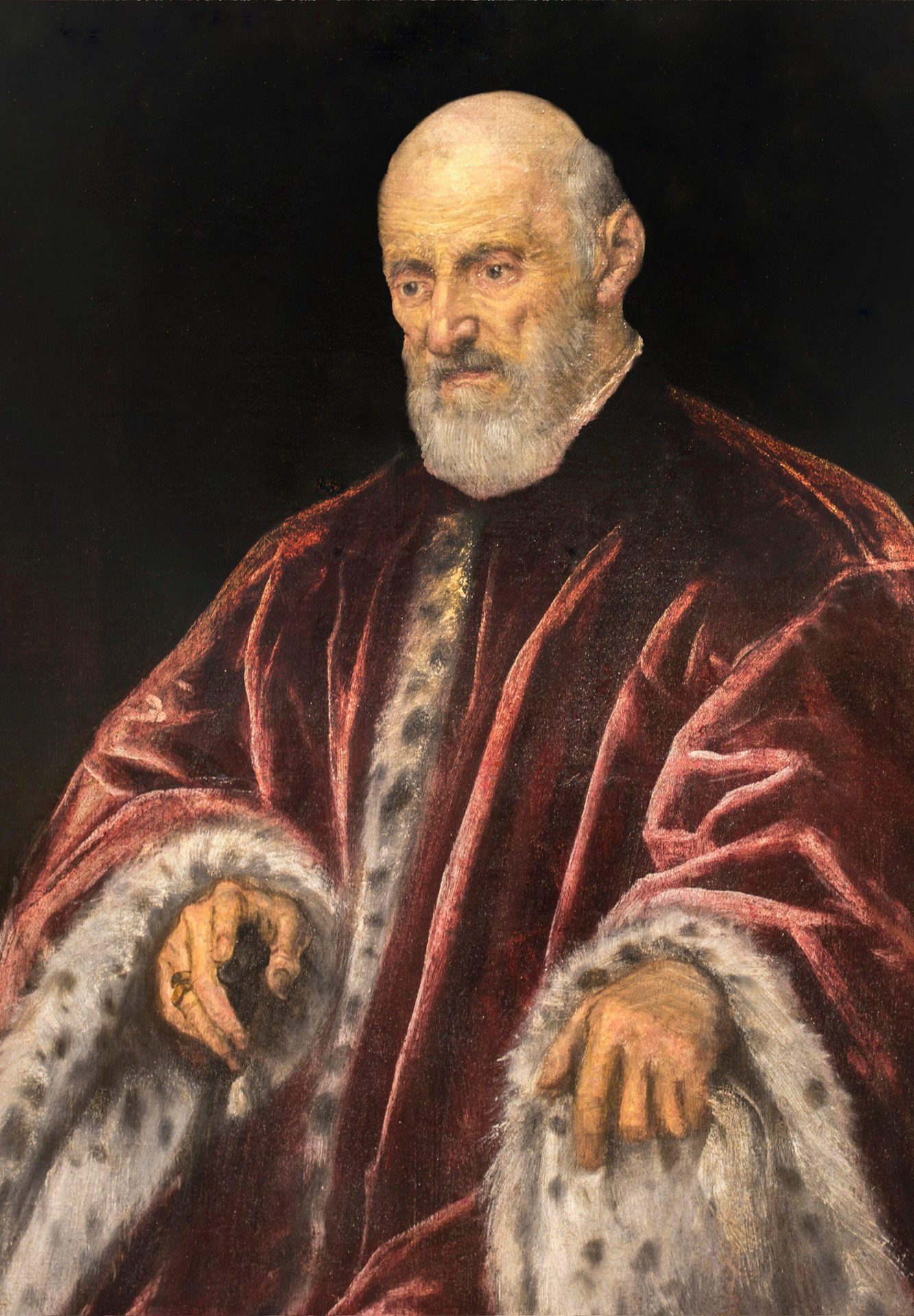 Tintoretto, Portrait of a Venetian Senator, 1575, National Gallery of Ireland, Dublin © agefotostock / Alamy Stock Photo