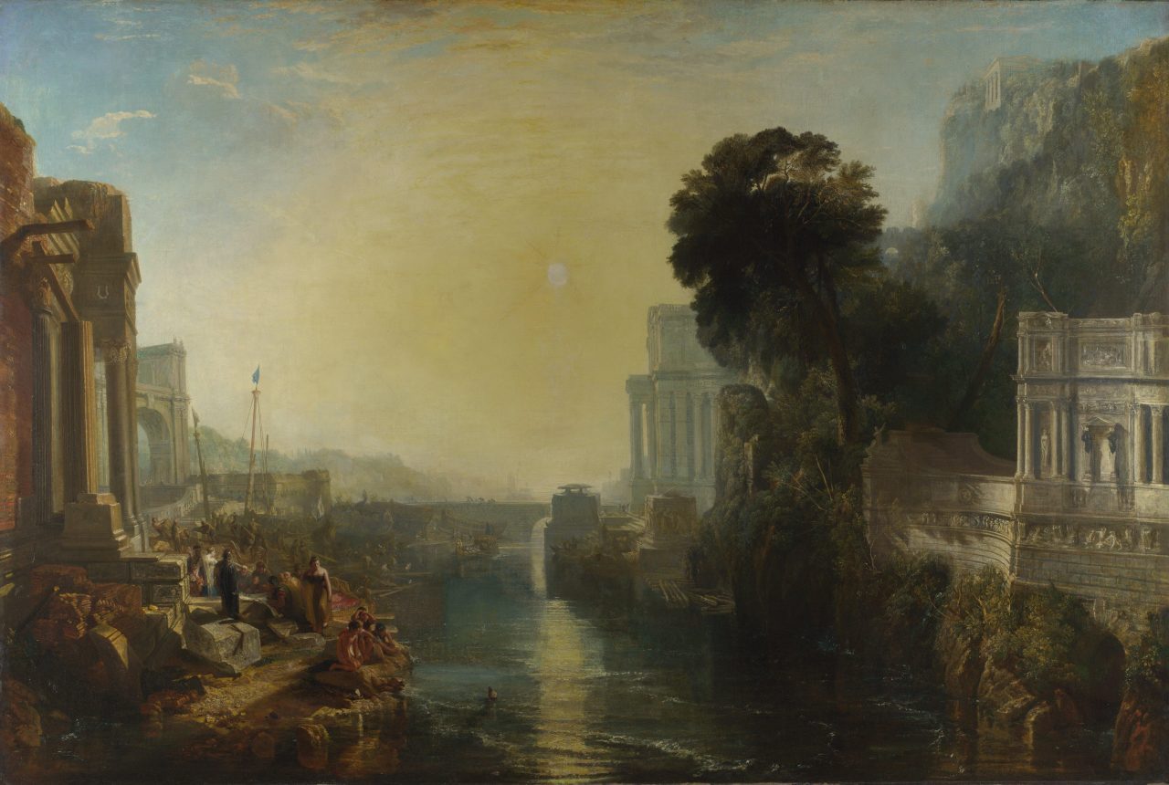 Turner, Dido Building Carthage, National Gallery London