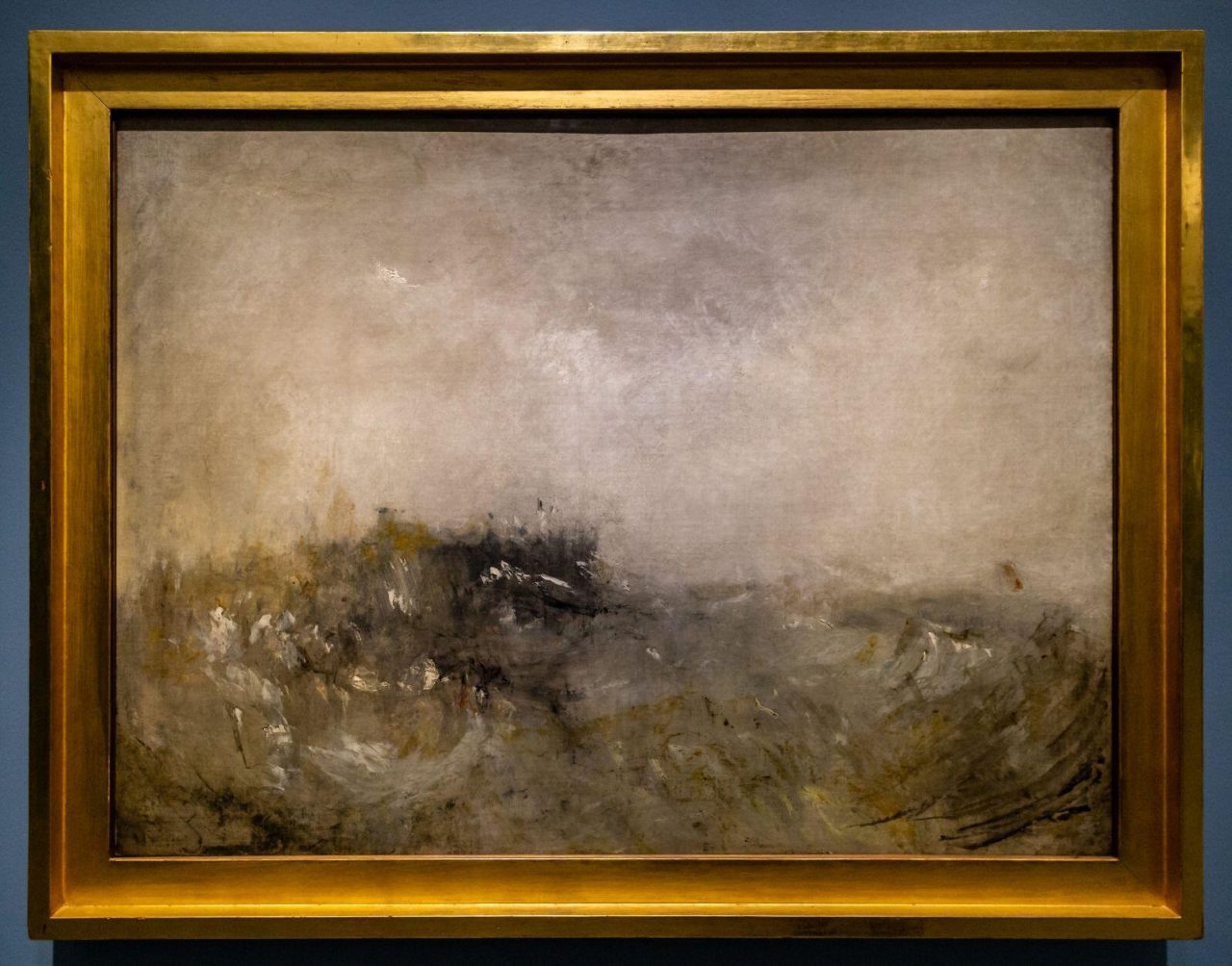 Turner, Rough Sea, Tate Britain, London © Volgi Archive / Alamy Stock Photo unfinished turner