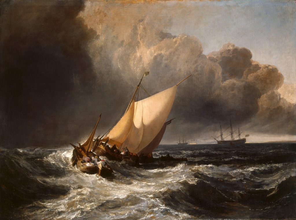 Turner_Dutch-Boats-in-a-Gale-