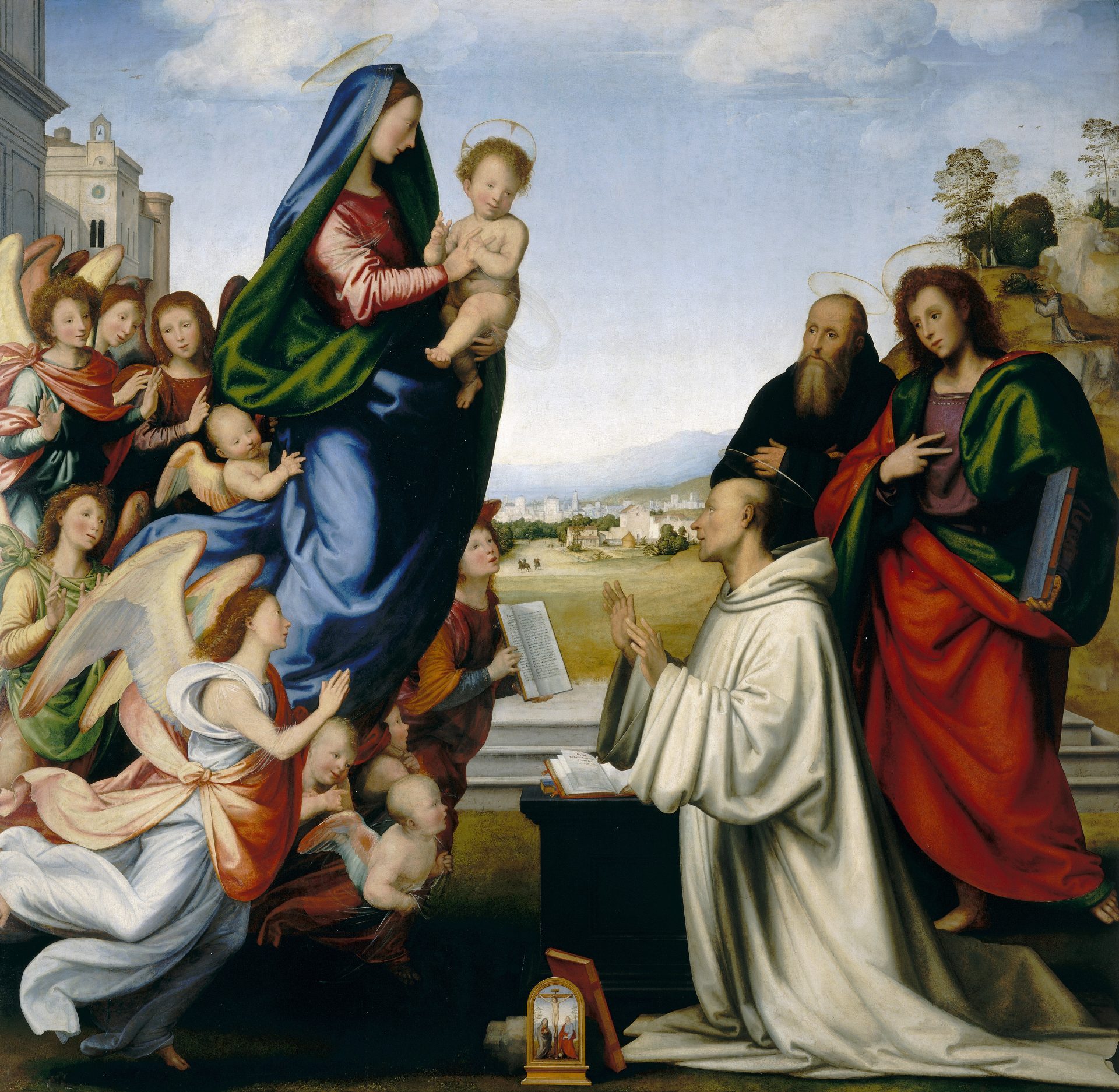 The Vision of Saint Bernard Nicholas Hall