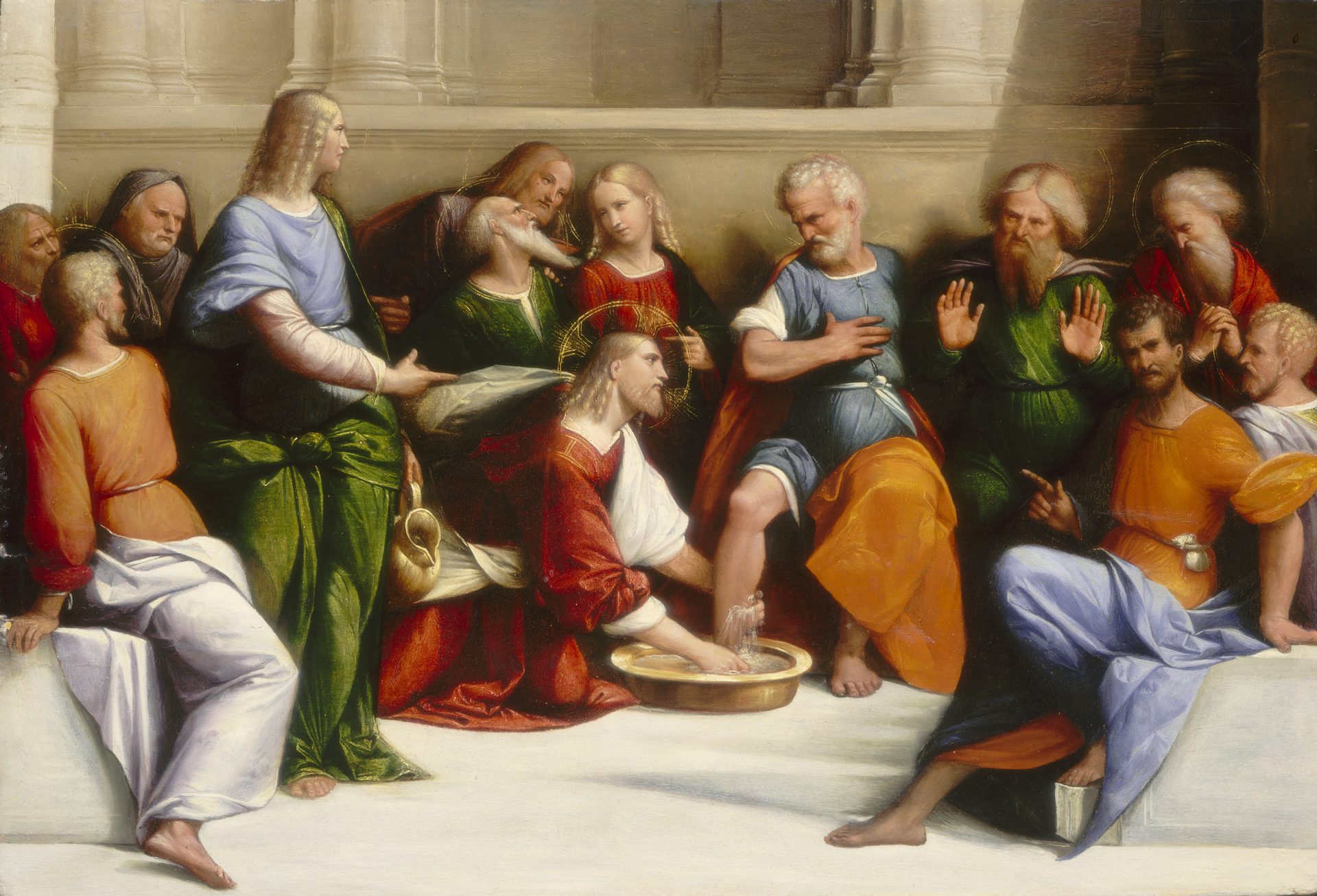 Christ Washing The Disciples Feet