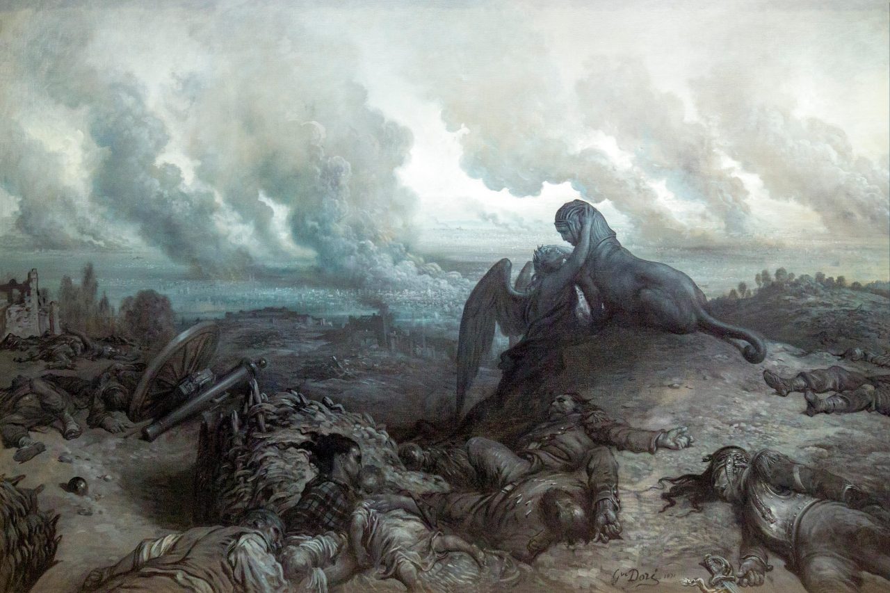 Gustave Doré, The Enigma, 1871, Musée d'Orsay, Paris © Peter Barritt / Alamy Stock Photo