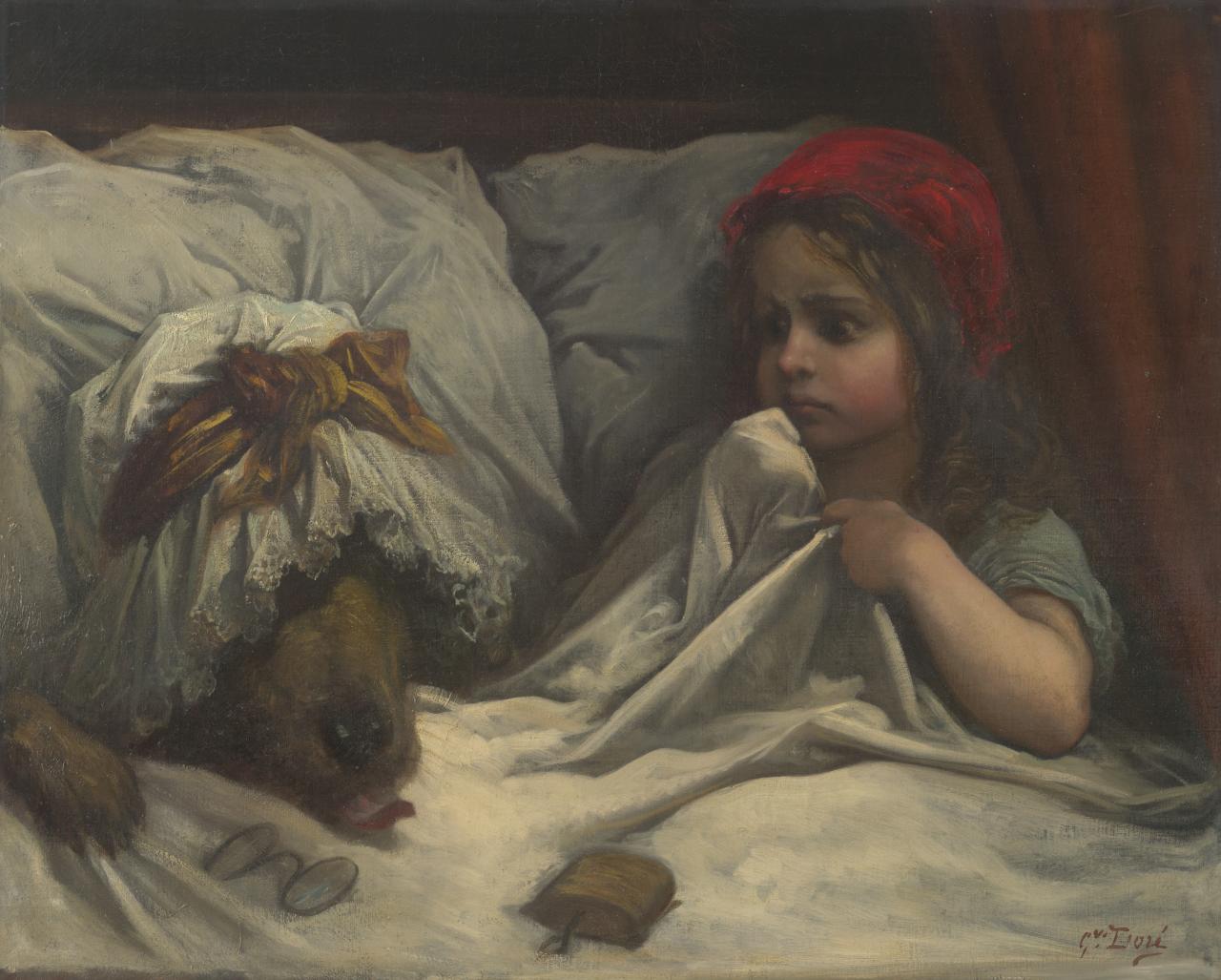 Gustave Doré_Little Red Riding Hood, ca. 1862_National Gallery of Victoria, Melbourne