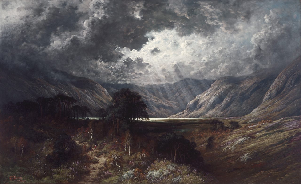 Gustave Doré_Loch Lomond, 1875_Saint Louis Art Museum, Missouri_Scottish landscape