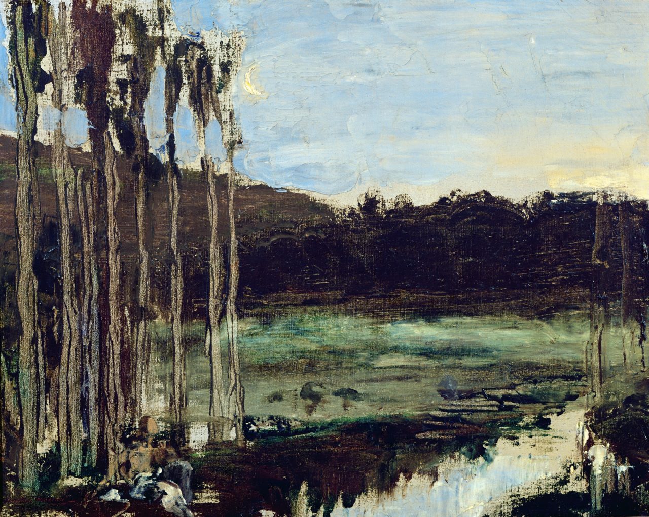 Gustave Moreau, Paysage (Landscape), Musée Gustave Moreau, Paris