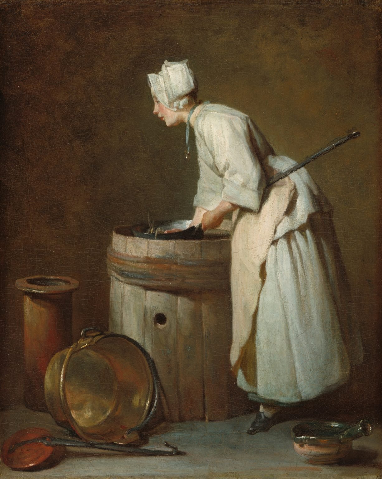 Jean-Baptiste-Simeon Chardin, The Scullery Maid © National Gallery of Art, Washington D.C.