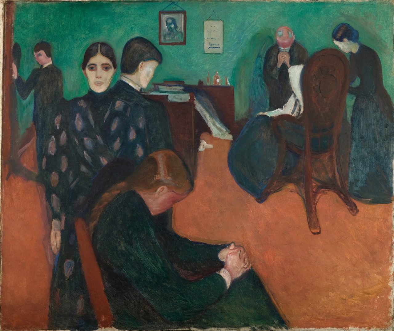 Edvard Munch, Death in the Sickroom, 1893 © Munch-museet_