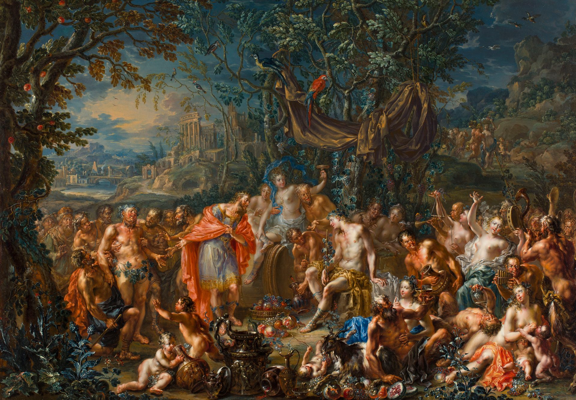 Bacchus and King Midas | Nicholas Hall